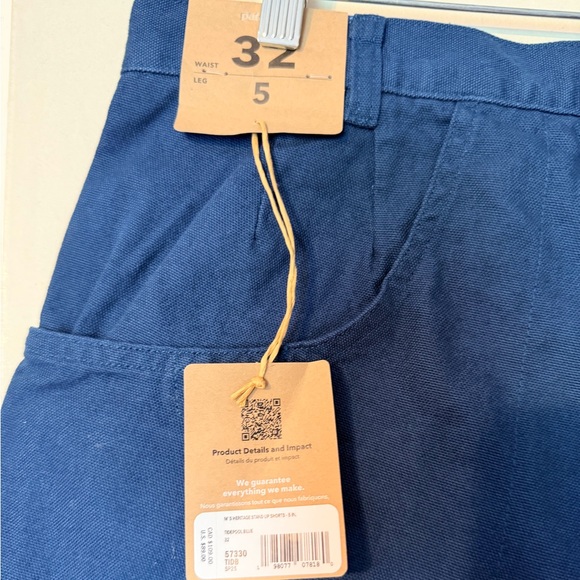 NWT Patagonia stand up shorts navy men’s 32 - Picture 3 of 4
